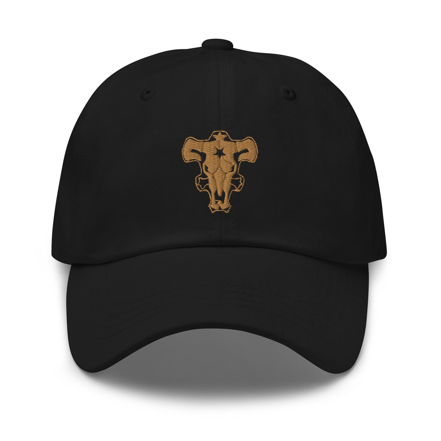 Black Bulls Embroidered Hat