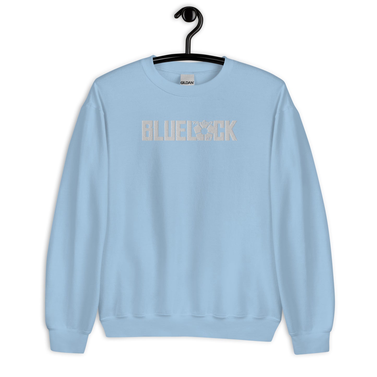 Blue Lock Anime Embroidered Crewneck Sweatshirt