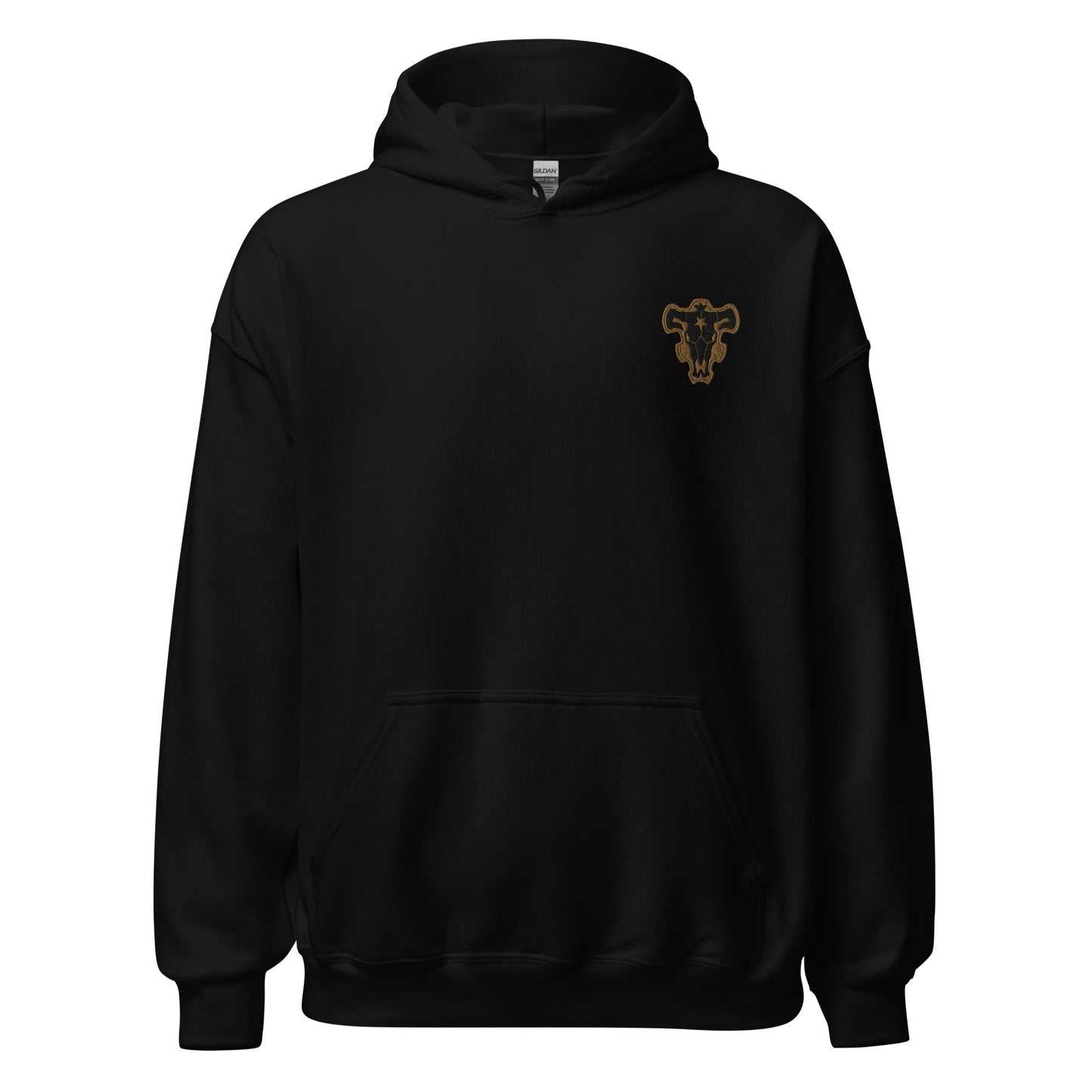 Black Bulls Black Clover Embroidered Hoodie