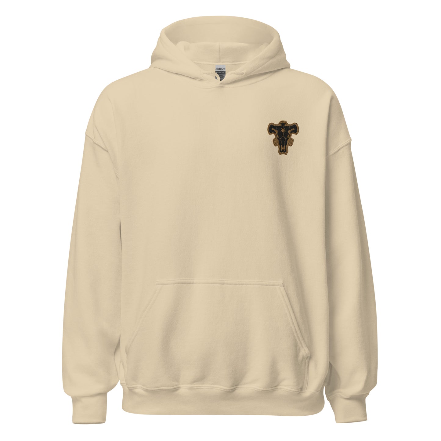 Black Bulls Black Clover Embroidered Hoodie