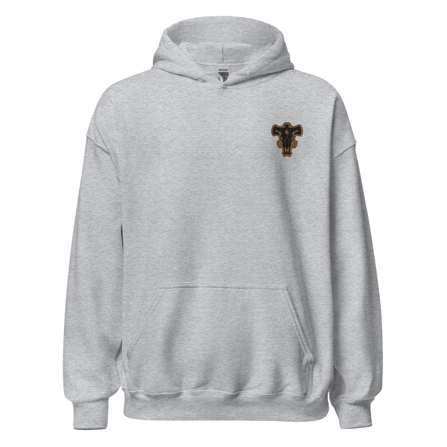 Black Bulls Black Clover Embroidered Hoodie