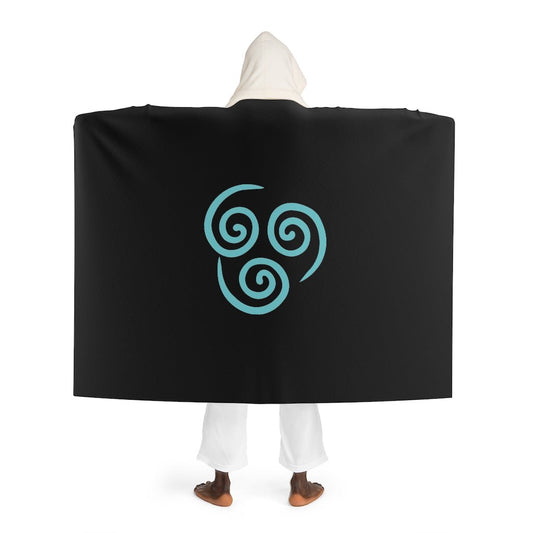 Air Element Sherpa Fleece Hooded Blanket - One Punch Fits