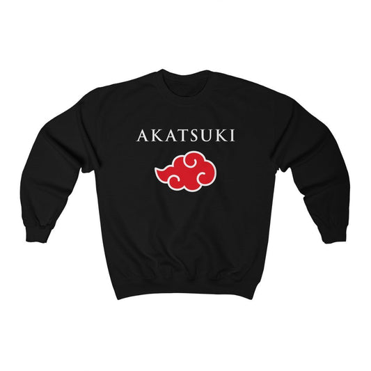 Akatsuki Naruto Anime Crewneck Sweatshirt - One Punch Fits