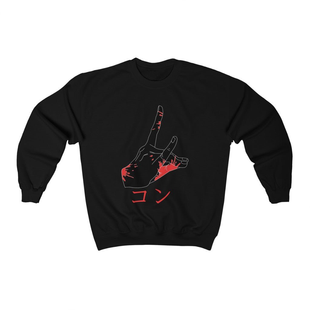 Aki Hayakawa KON Chainsaw Man Anime Crewneck Sweatshirt - One Punch Fits