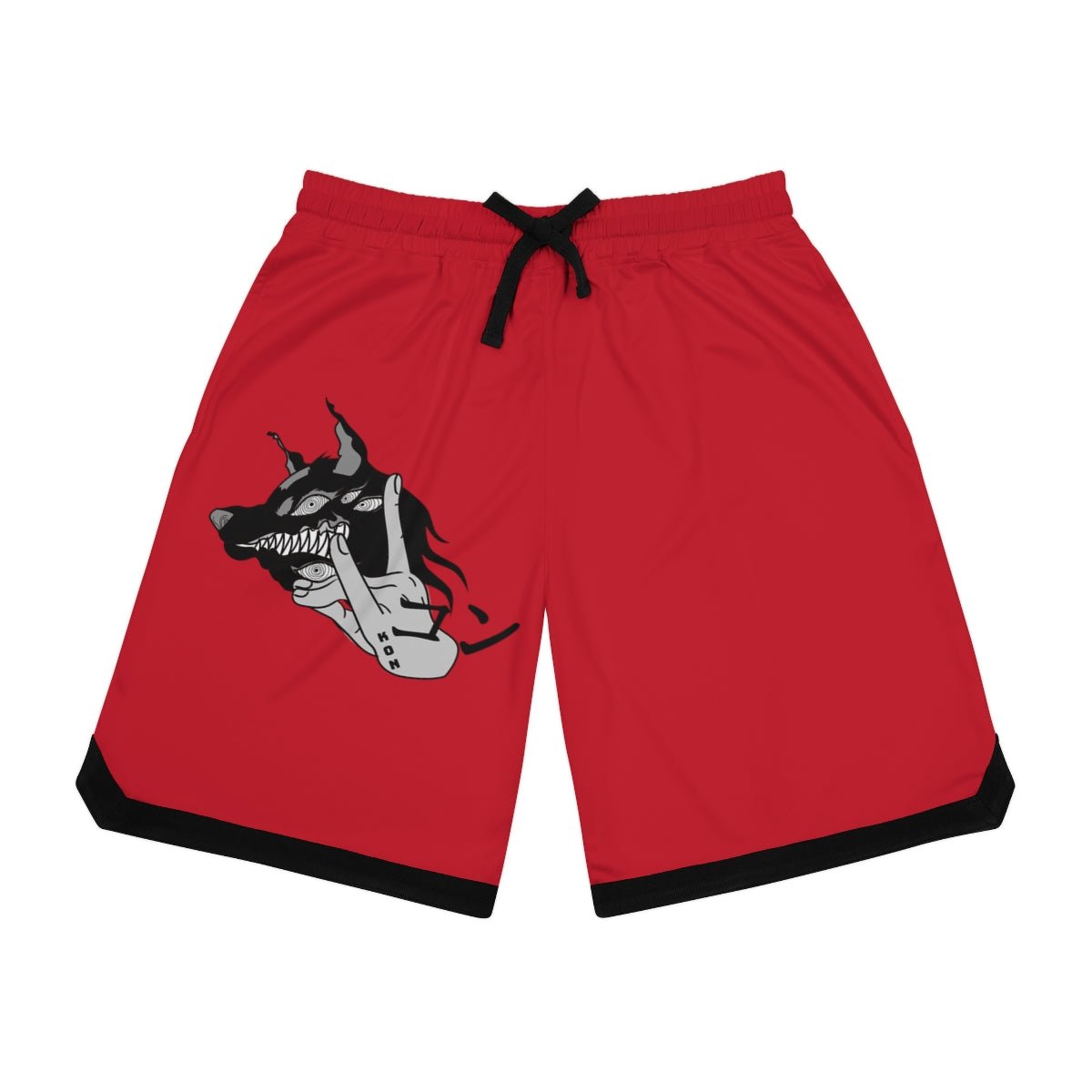 Aki Hayakawa KON Devil Fox Anime Athletic Shorts w/Pockets - One Punch Fits