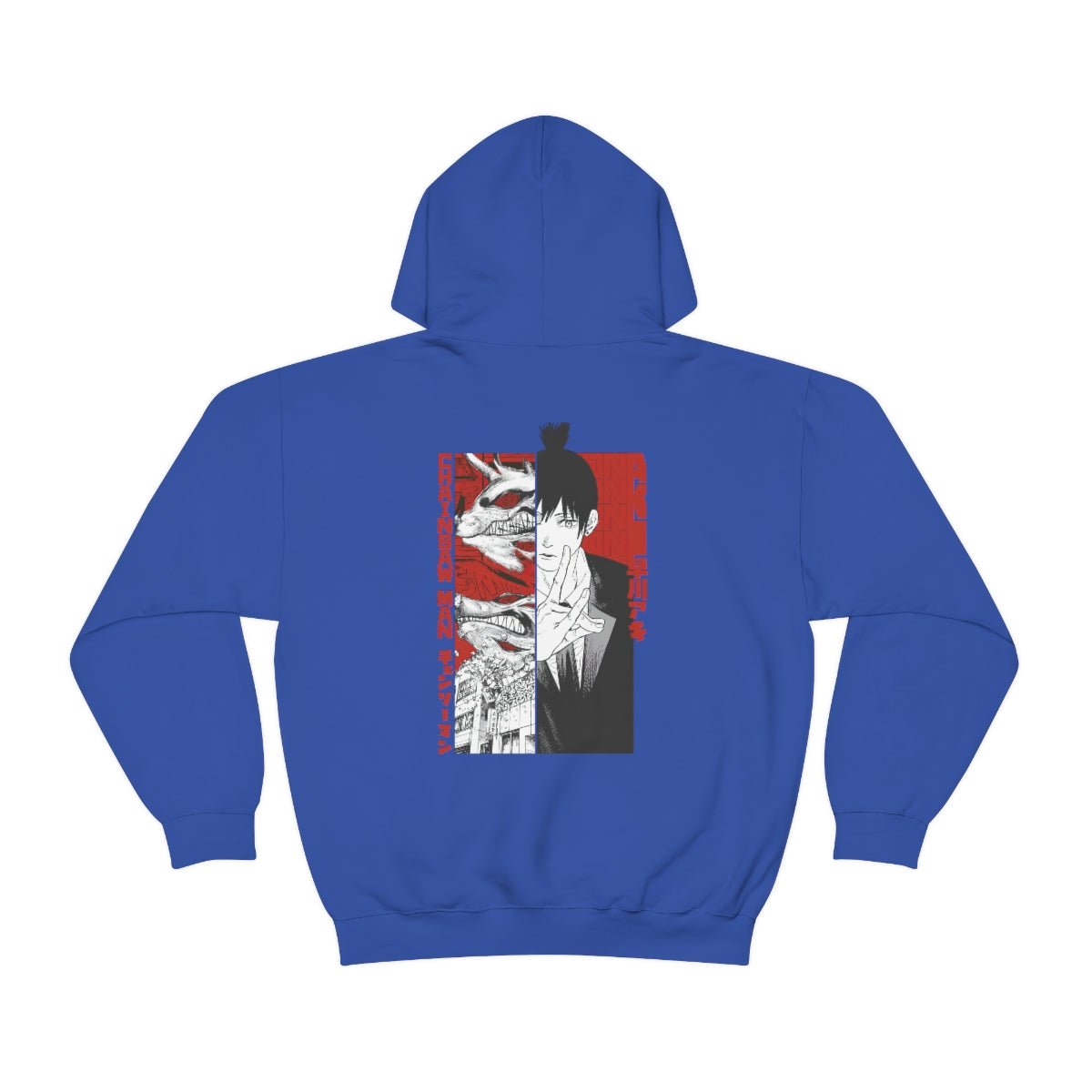 Aki Kon Chainsaw Man Anime Hoodie (Front & Back Design) - One Punch Fits