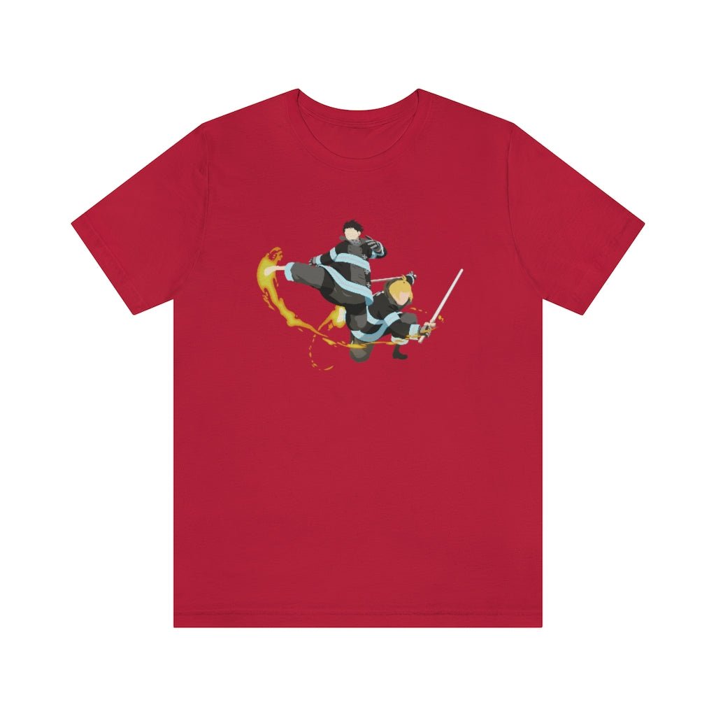 Arthur & Shinra Fire Force Anime Shirt - One Punch Fits