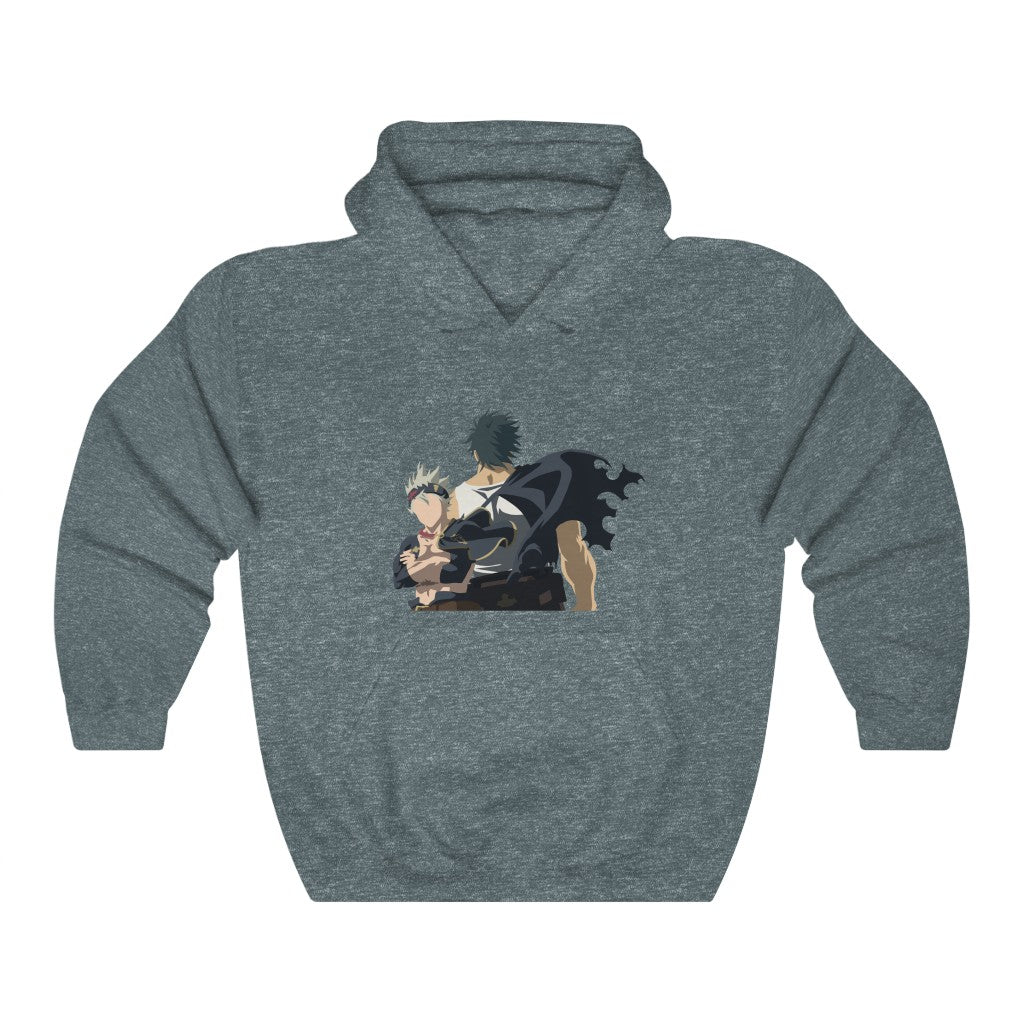 Asta and Yami Black Clover Anime Hoodie - One Punch Fits