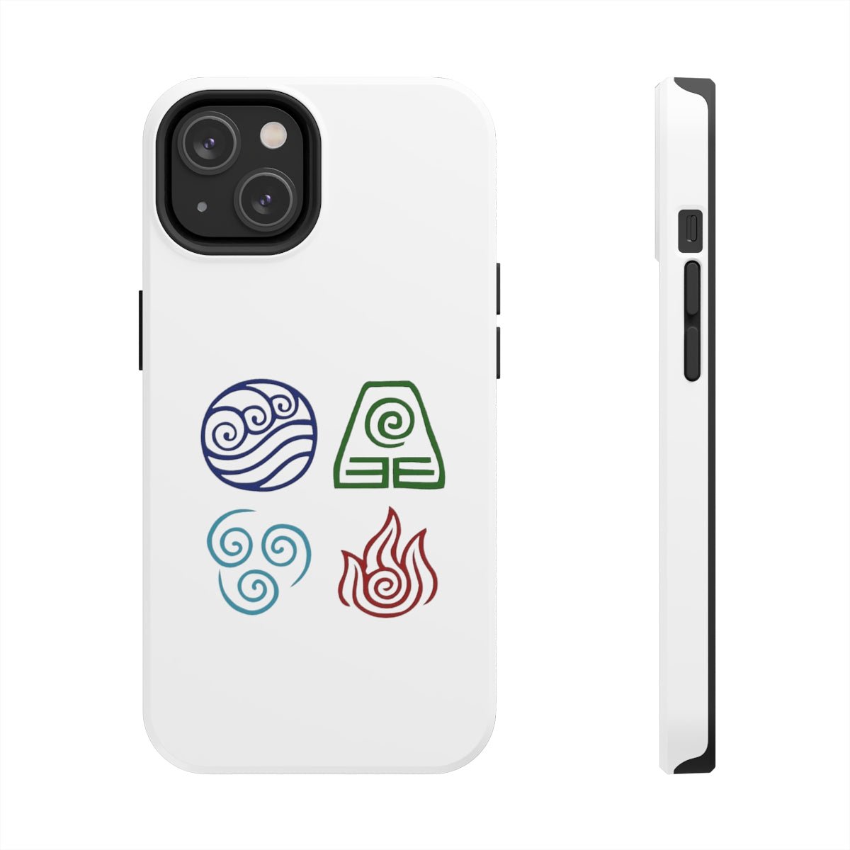 Avatar Elements Avatar The Last Airbender Anime iPhone Case (Series 12, 13, 14) - One Punch Fits