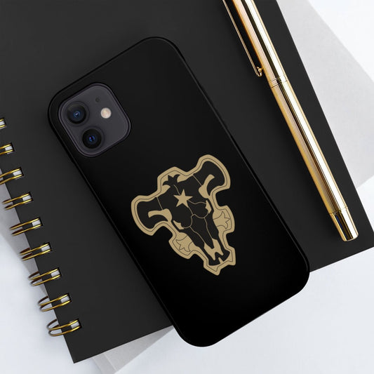 Black Bulls Black Clover Anime iPhone Case (Series 12, 13, 14) - One Punch Fits
