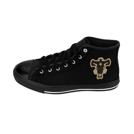Black Bulls Men's Sneakers - One Punch Fits