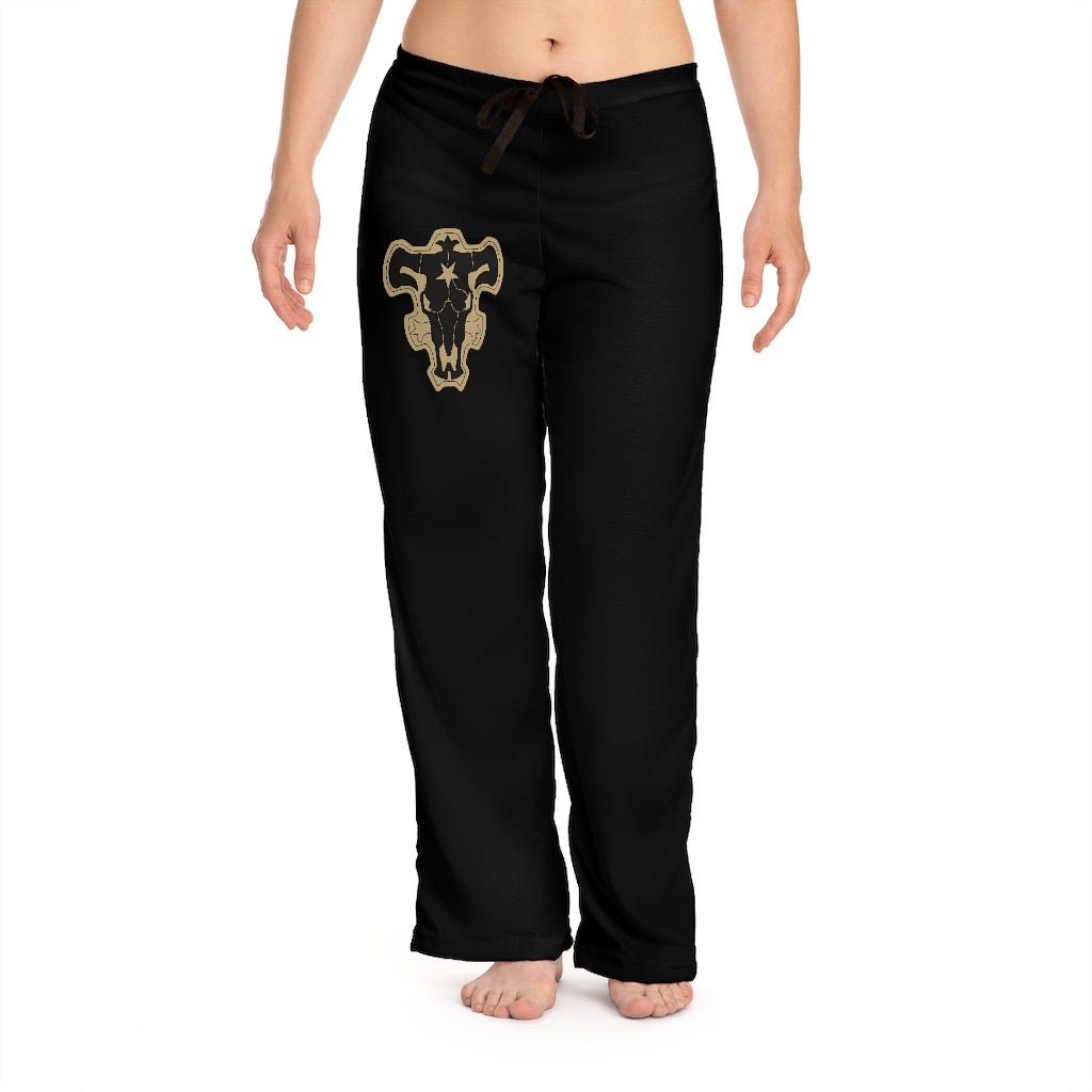 Black Bulls Women's Pajama Pants - One Punch Fits
