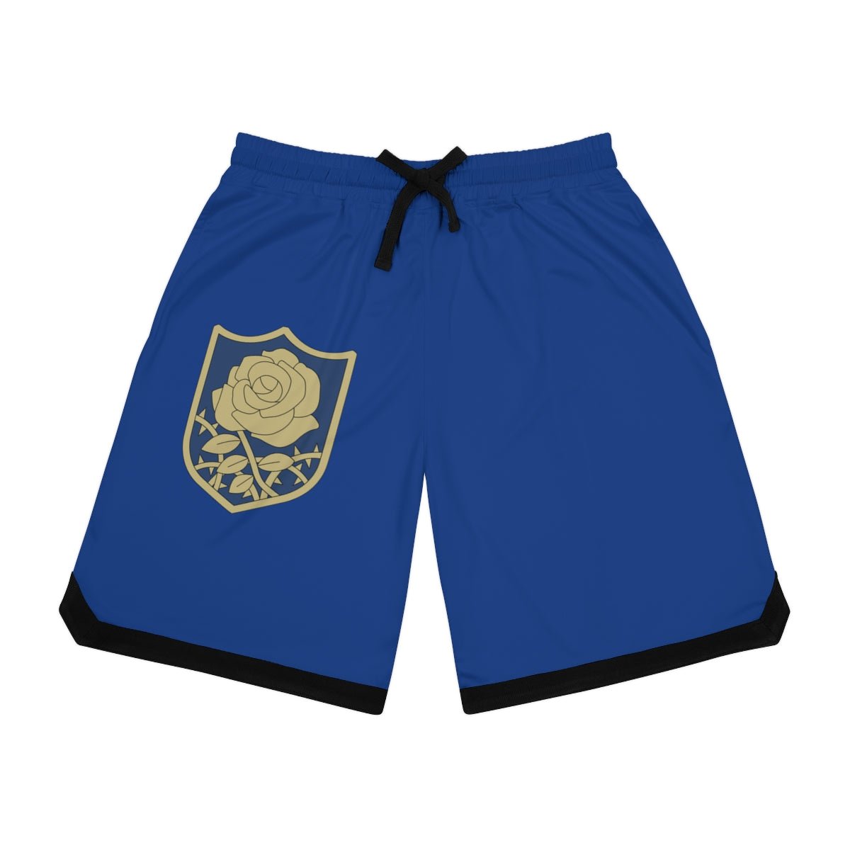 Blue Rose Black Clover Anime Athletic Shorts w/Pockets - One Punch Fits