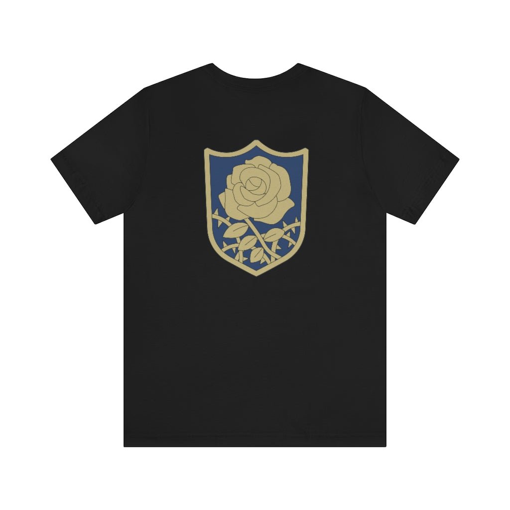 Blue Rose Symbol Black Clover Anime Shirt (Front & Back Design) - One Punch Fits