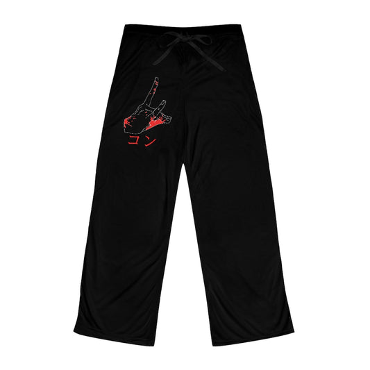 Chainsaw Man Hand Symbol Women's Pajama Pants - One Punch Fits