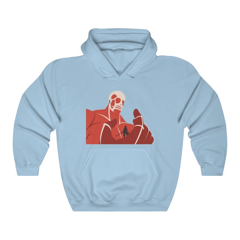 Colossal Titan Attack on Titan Anime Hoodie - One Punch Fits