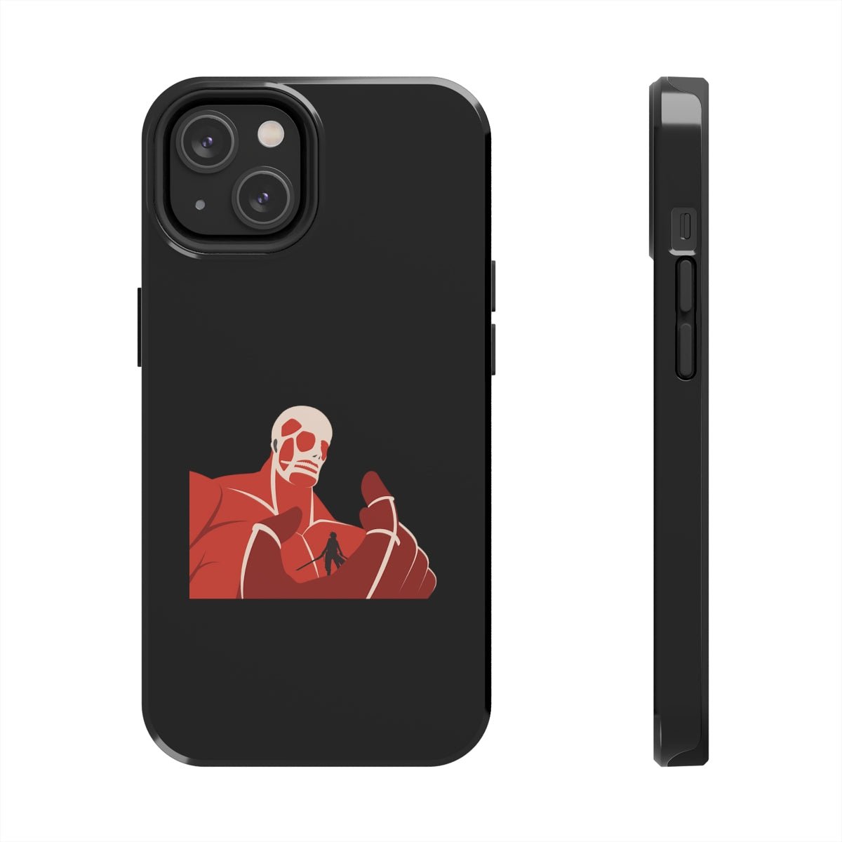 Colossal Titan Attack on Titan Logo Anime iPhone Case (Series 12, 13, 14) - One Punch Fits