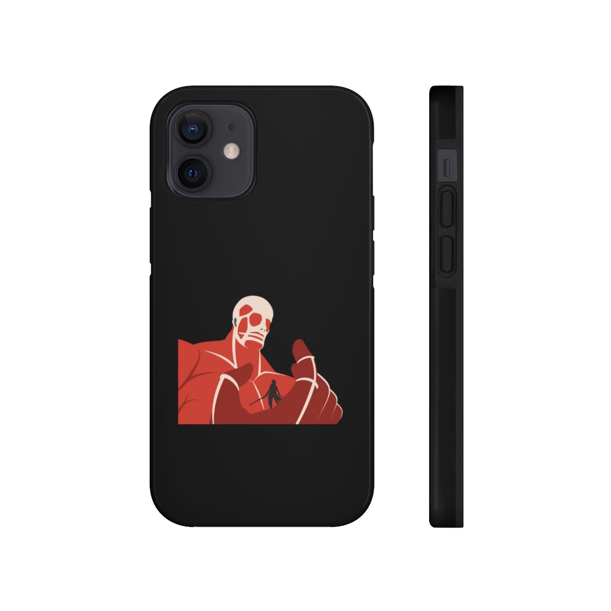 Colossal Titan Attack on Titan Logo Anime iPhone Case (Series 12, 13, 14) - One Punch Fits