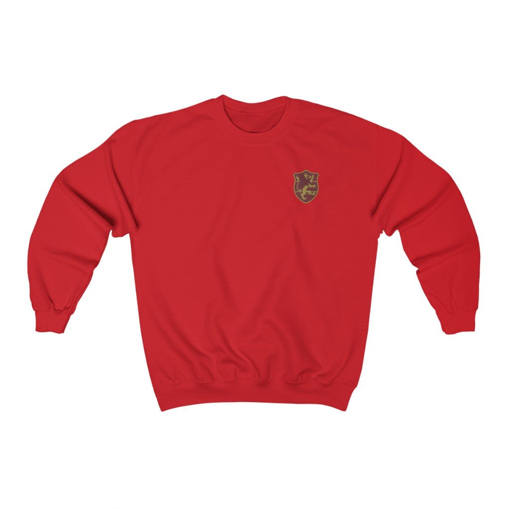 Crimson Lions Black Clover Anime Crewneck Sweatshirt (Front & Back Design) - One Punch Fits