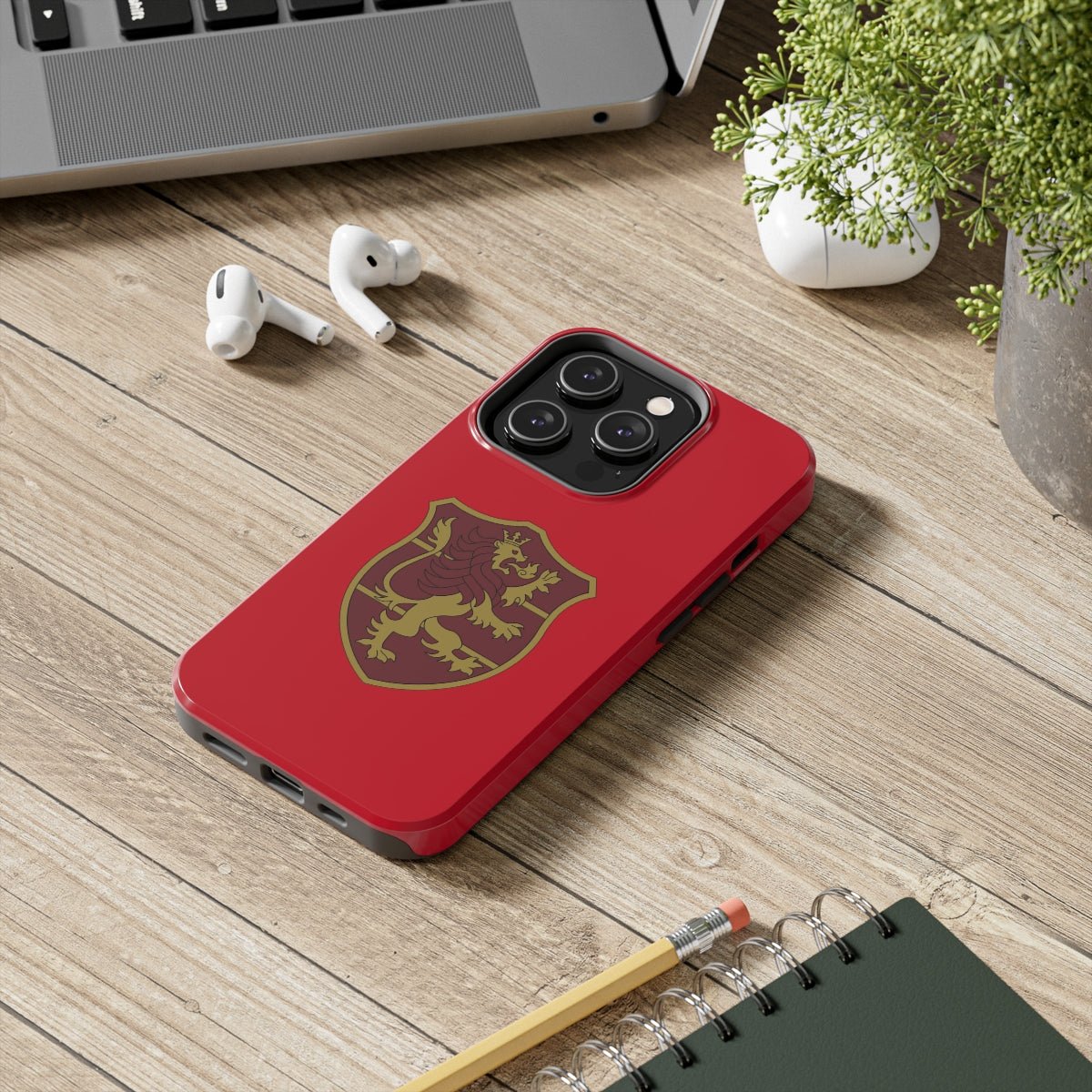 Crimson Lions Black Clover Anime iPhone Case (Series 12, 13, 14) - One Punch Fits