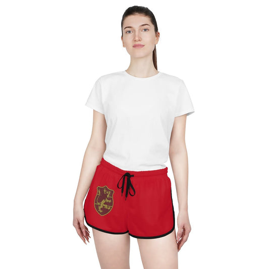 Crimson Lions Black Clover Anime Women's Relaxed Shorts - One Punch Fits