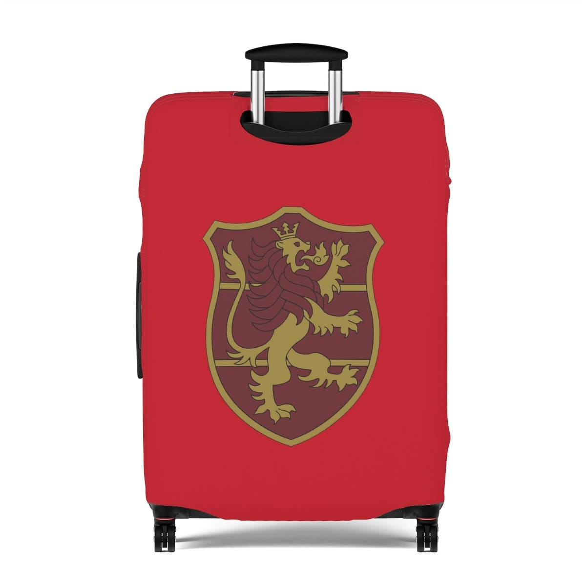 Crimson Lions Logo Black Clover Anime Suitcase Luggage Cover - One Punch Fits