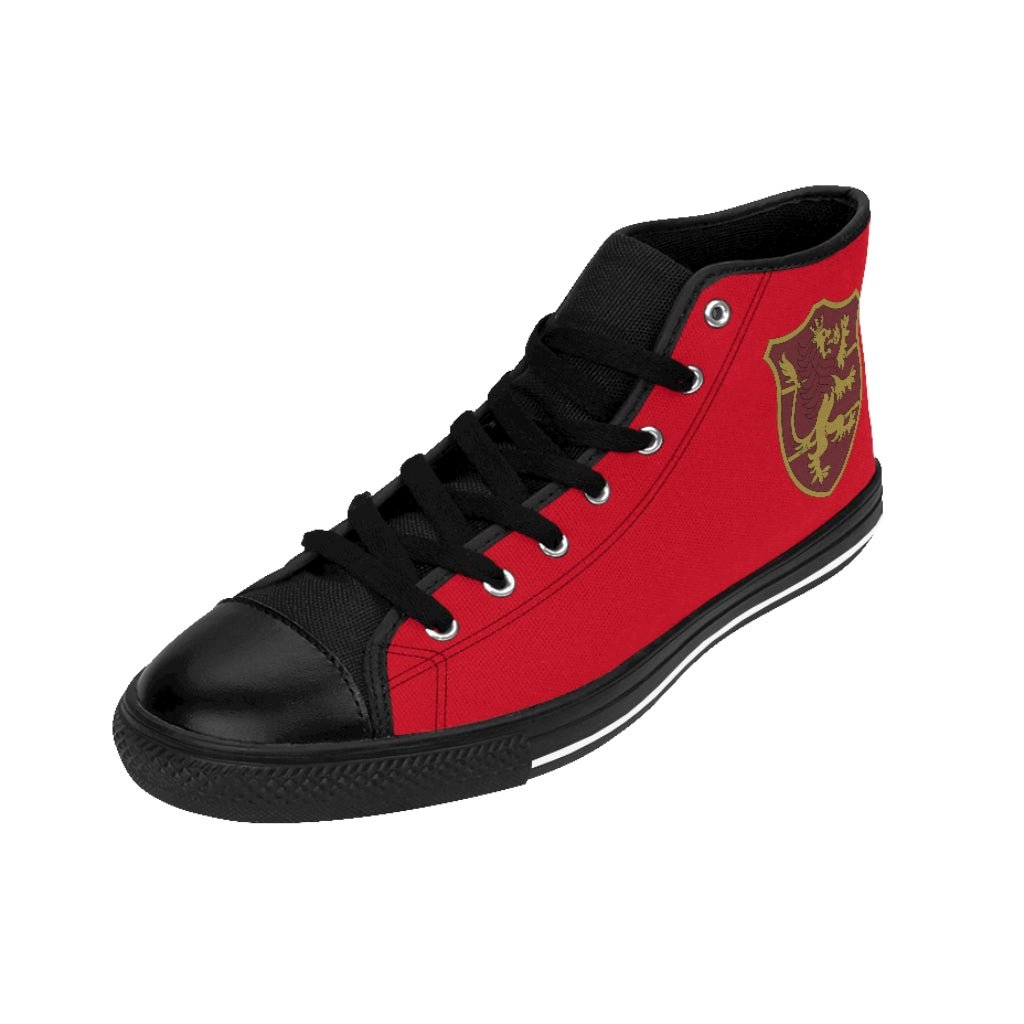 Crimson Lions Men's Sneakers - One Punch Fits