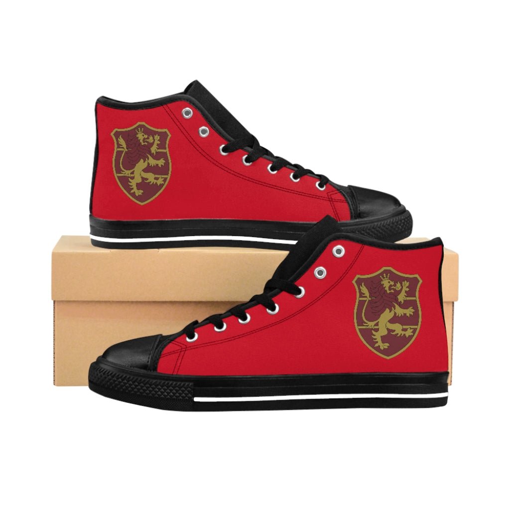 Crimson Lions Men's Sneakers - One Punch Fits