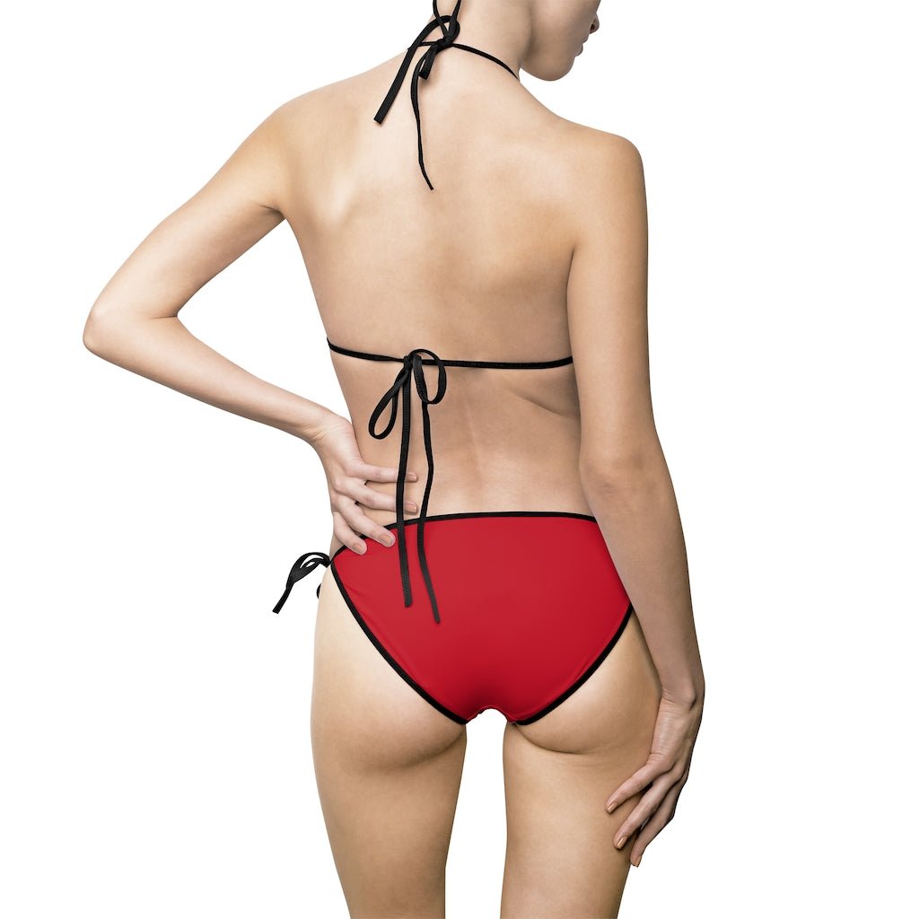 Crimson Lions Women's Bikini Swimsuit - One Punch Fits