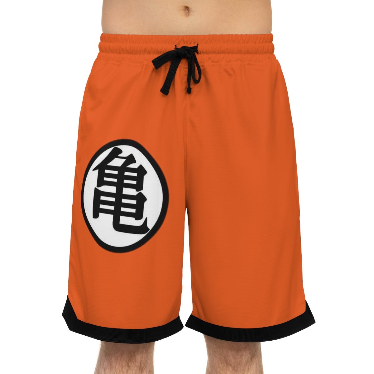 Dragon Ball Kanji Symbol Anime Athletic Shorts w/Pockets - One Punch Fits