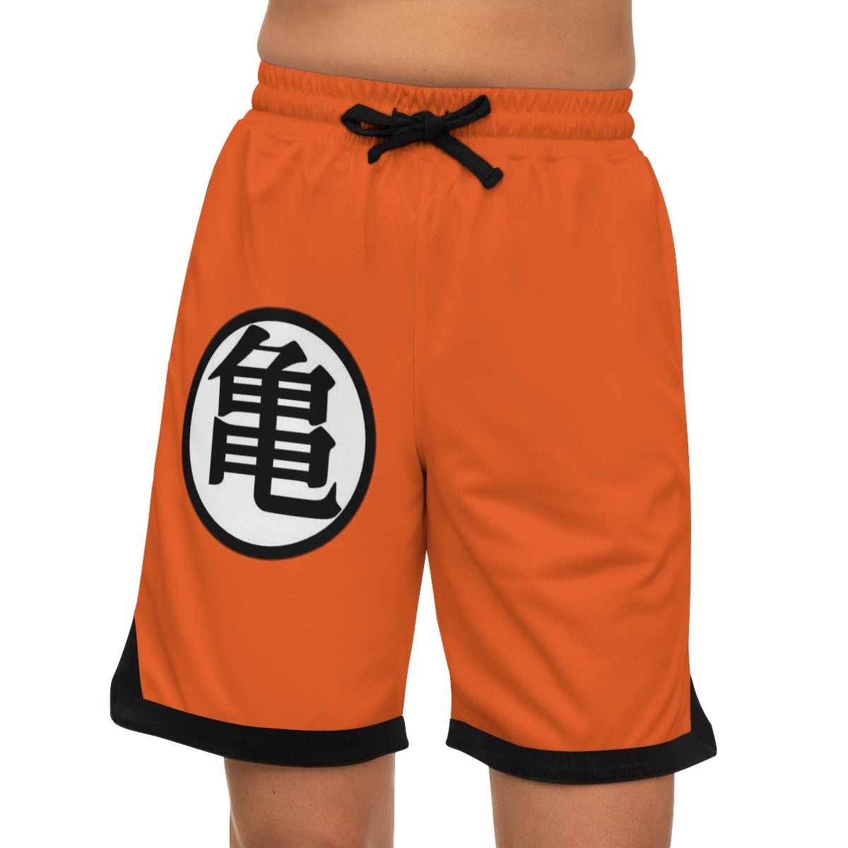 Dragon Ball Kanji Symbol Anime Athletic Shorts w/Pockets - One Punch Fits