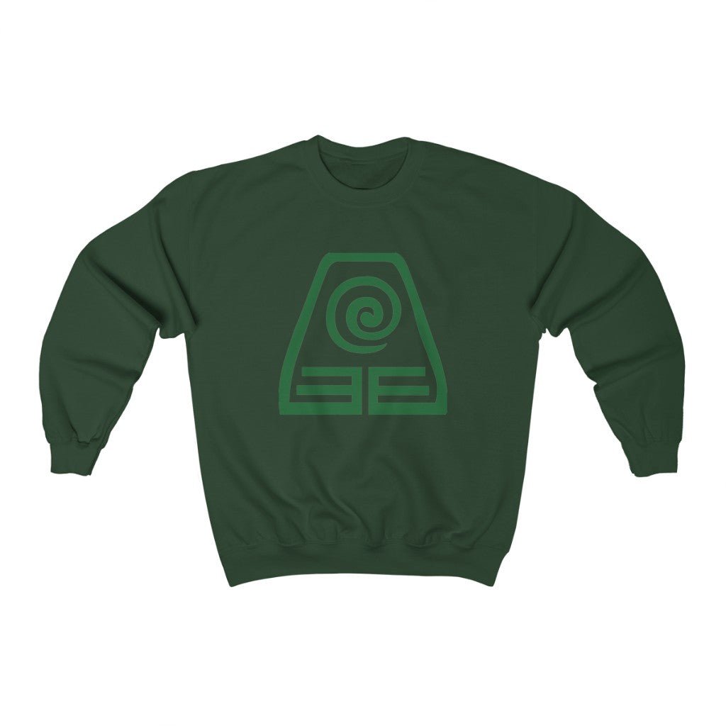 Earth Element Avatar the Last Airbender Anime Crewneck Sweatshirt - One Punch Fits