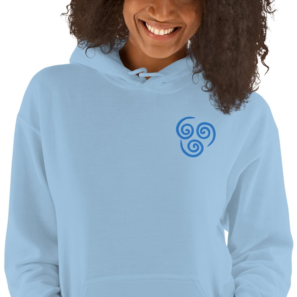 Embroidered Air Tribe Air Element Avatar the Last Airbender Anime Embroidered Hoodie - One Punch Fits