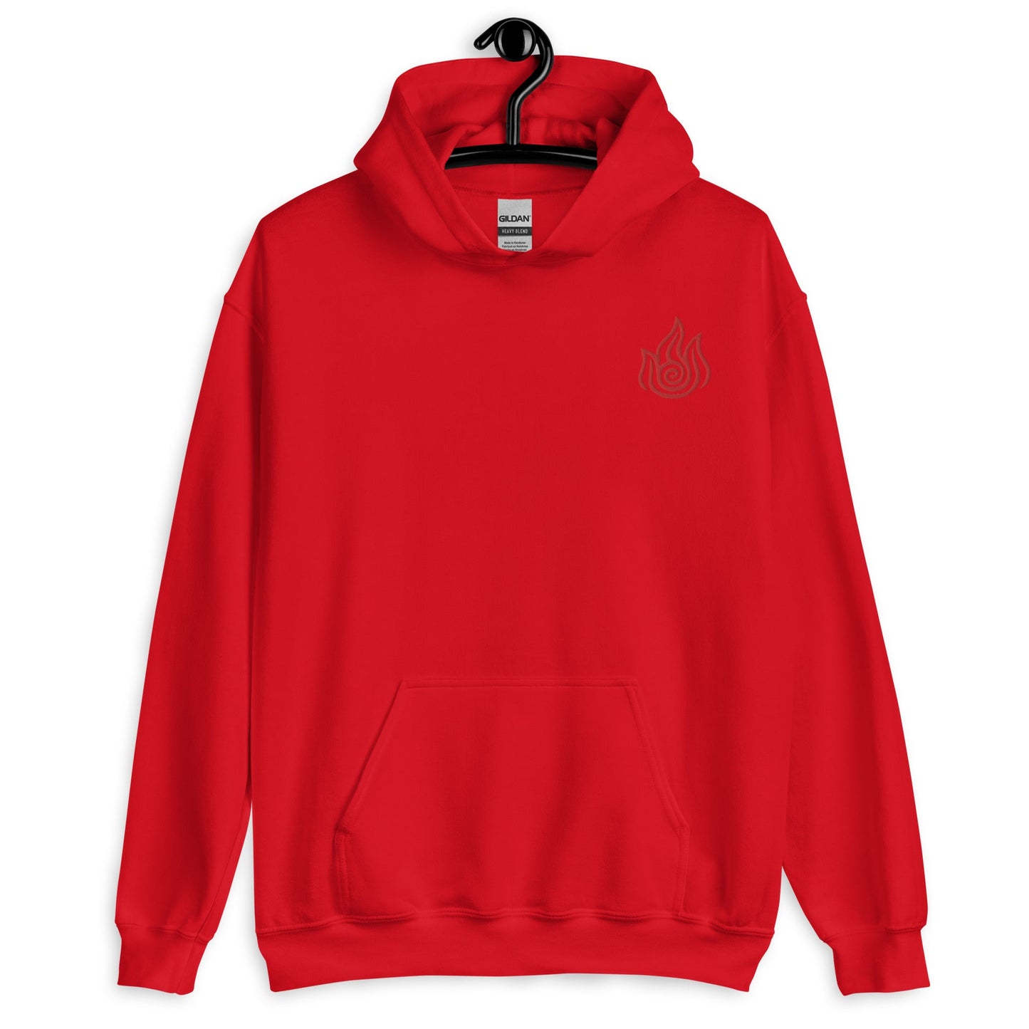 Embroidered Fire Tribe Fire Element Avatar the Last Airbender Anime Embroidered Hoodie - One Punch Fits