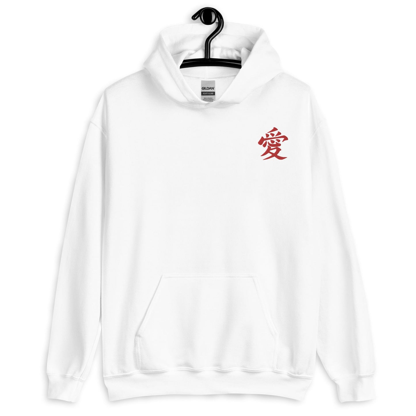 Embroidered Gaara's Tattoo Symbol Naruto Anime Embroidered Hoodie - One Punch Fits