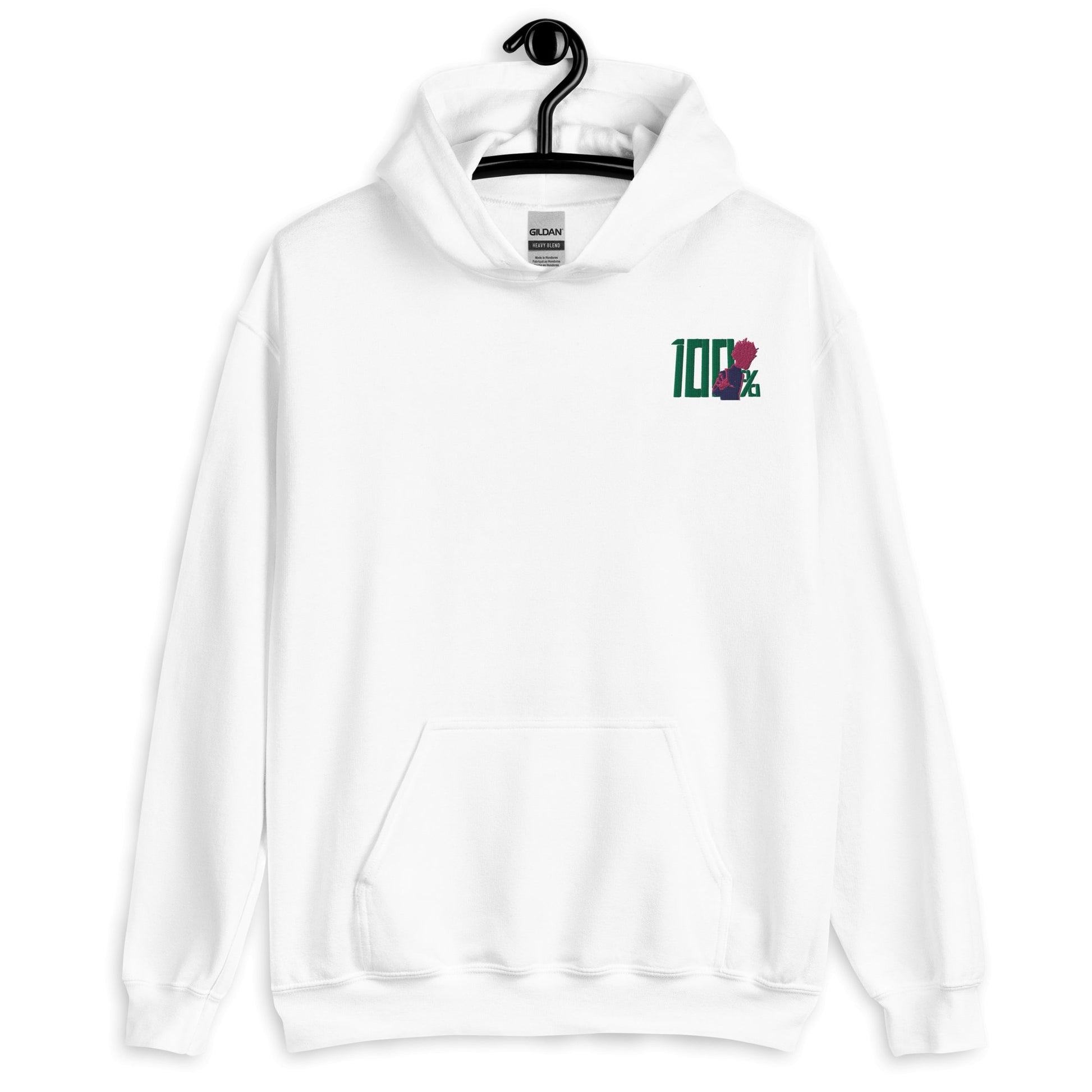 Embroidered Mob Psycho 100 Logo Anime Embroidered Hoodie - One Punch Fits