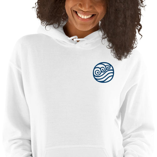 Embroidered Water Tribe Water Element Avatar the Last Airbender Anime Embroidered Hoodie - One Punch Fits