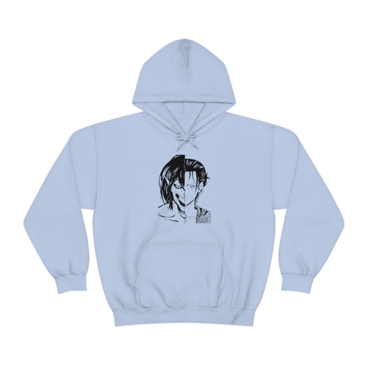 Eren Titan Form Attack on Titan Anime Hoodie - One Punch Fits