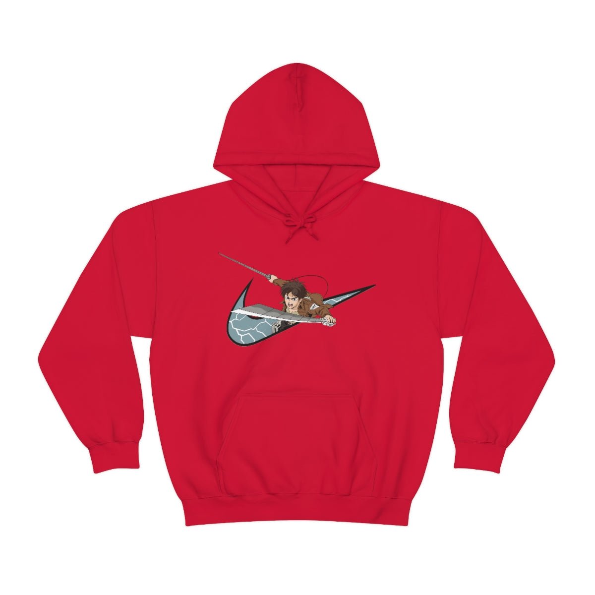 Eren Yeager Attack on Titan Anime Hoodie - One Punch Fits