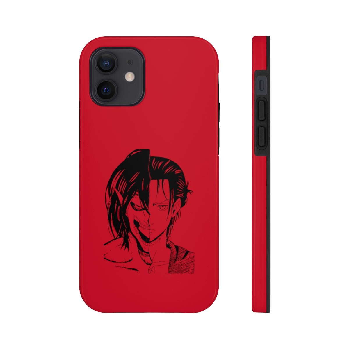 Eren Yeager Attack on Titan Anime iPhone Case (Series 12, 13, 14) - One Punch Fits