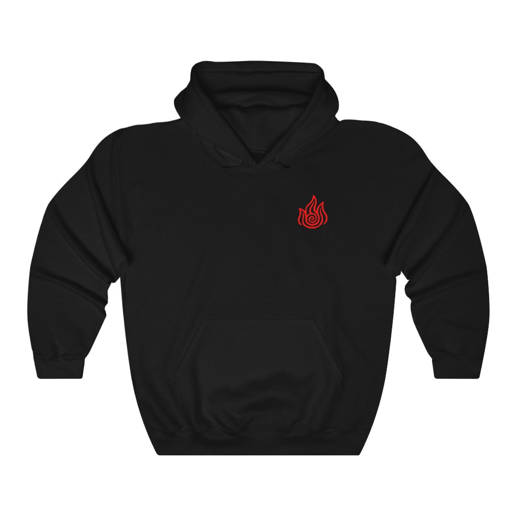 Fire Element Avatar the Last Airbender Anime Hoodie - One Punch Fits