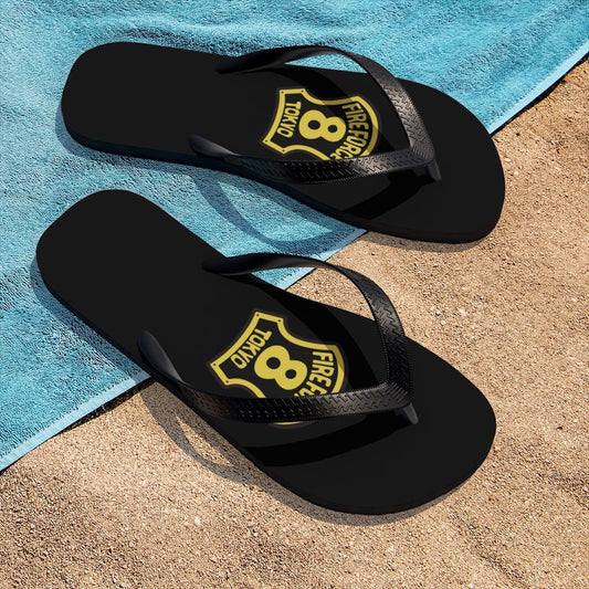 Fire Force Company 8 Flip Flops - One Punch Fits