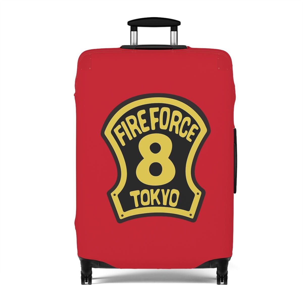 Fire Force Company 8 Logo Anime Suitcase Luggage Cover - One Punch Fits