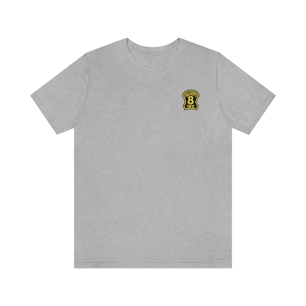 Fire Force Company 8 Logo Fire Force Anime Shirt - One Punch Fits