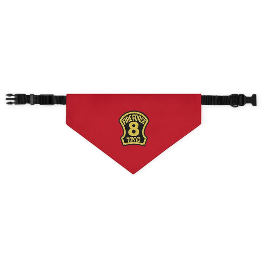 Fire Force Company 8 Pet Bandana Collar - One Punch Fits