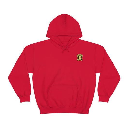 Fire Force Special Company 8 Fire Force Anime Hoodie (Front & Back Design) - One Punch Fits