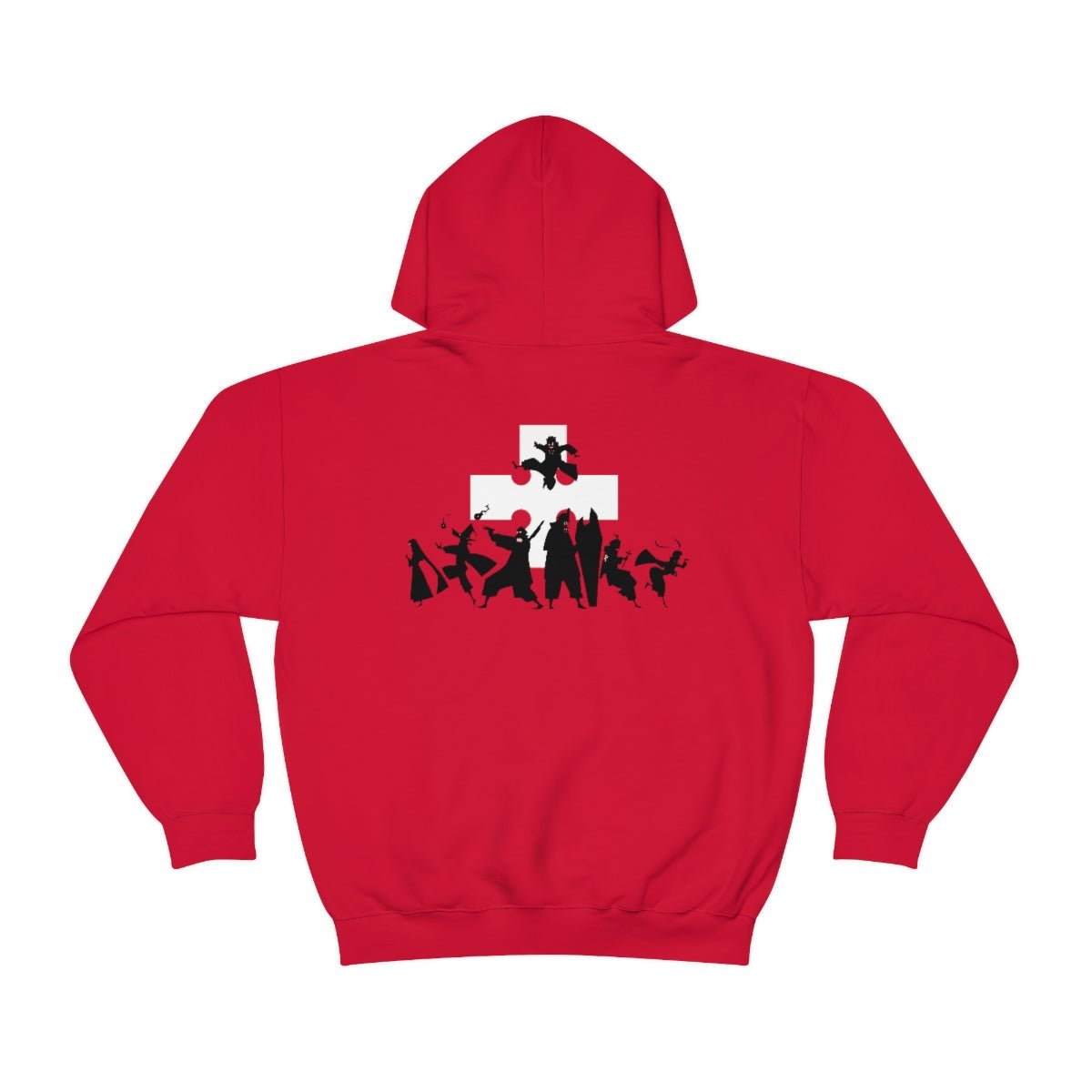 Fire Force Special Company 8 Fire Force Anime Hoodie (Front & Back Design) - One Punch Fits
