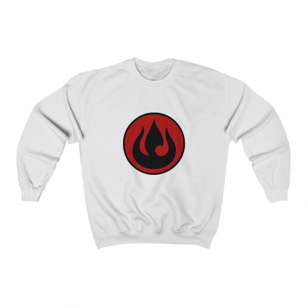 Fire Nation Logo Avatar the Last Airbender Anime Crewneck Sweatshirt - One Punch Fits
