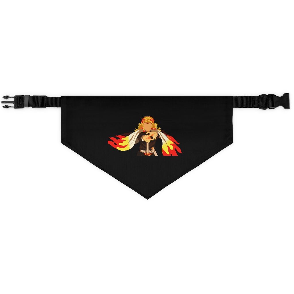 Flame Hashira Pet Bandana Collar - One Punch Fits