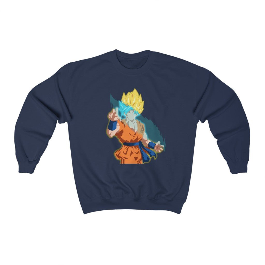 Goku Super Saiyan Dragon Ball Anime Crewneck Sweatshirt - One Punch Fits